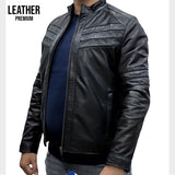 VELIX | Jacket Cuir Noir