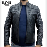 VELIX | Jacket Cuir Noir