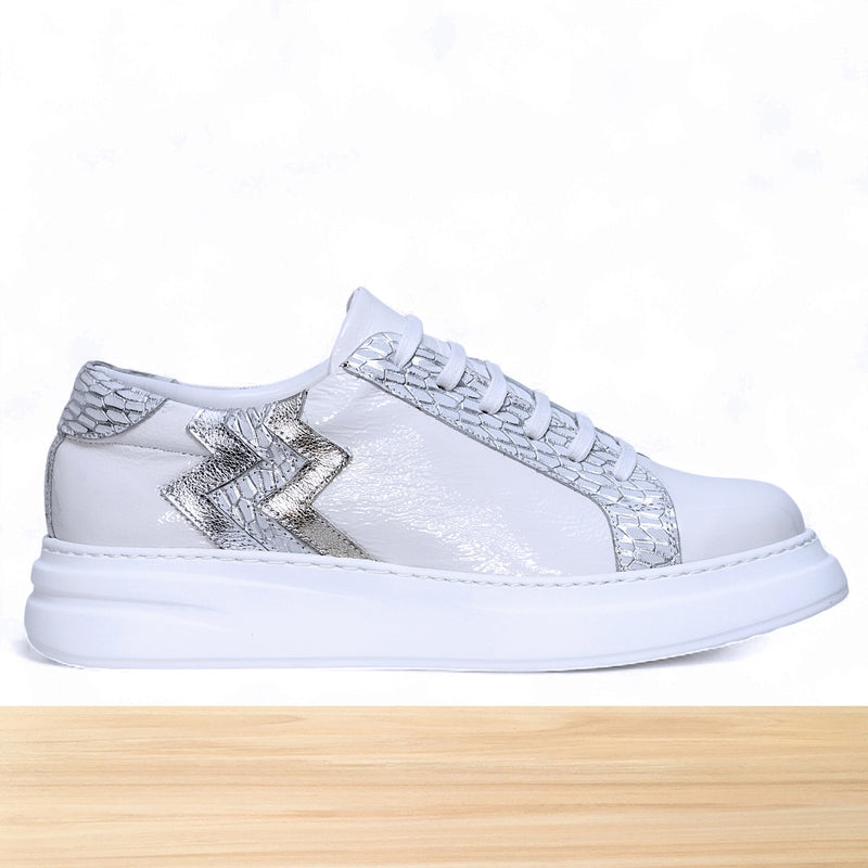 512F Valera Cuir Blanc