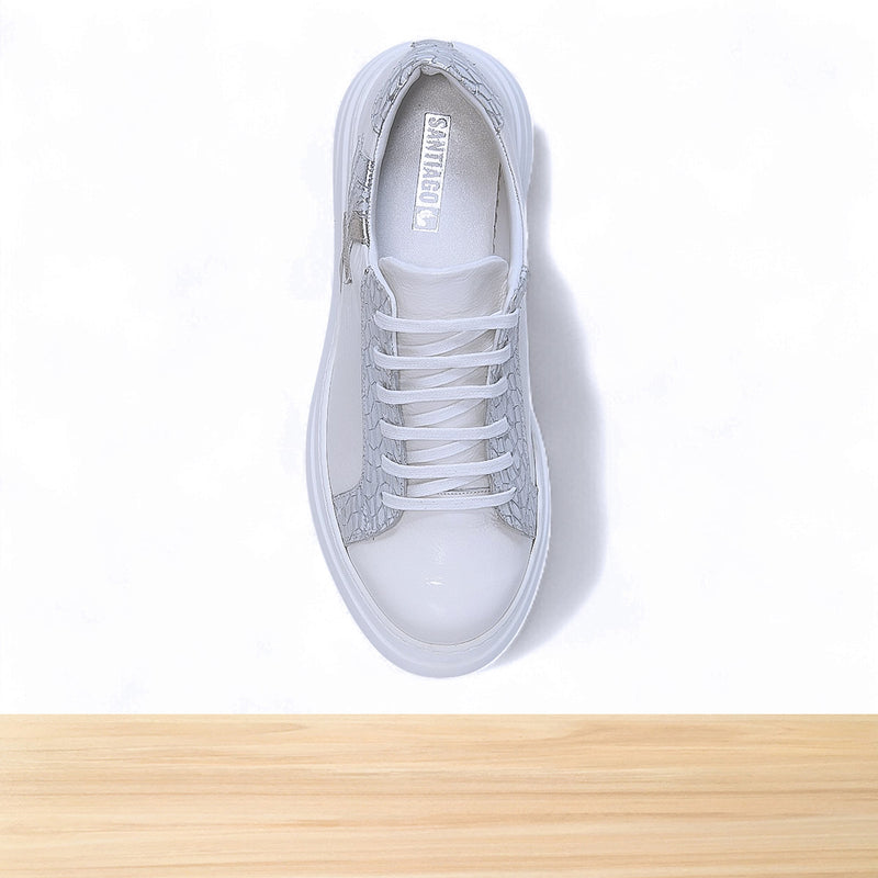 512F Valera Cuir Blanc