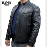 Welson | Jacket Cuir Noir