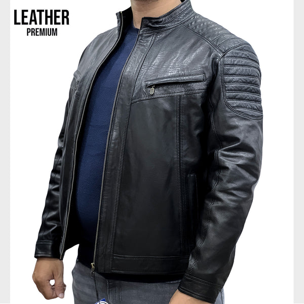 Welson | Jacket Cuir Noir