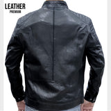Welson | Jacket Cuir Noir