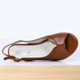 771F Yalena en Cuir Camel