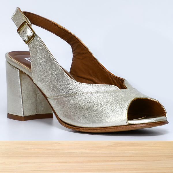 771F Yalena en Cuir Doré