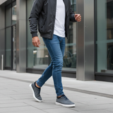Blue jeans urban street Movar Gris