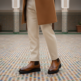 Bottines 441 Arkon Camel - Manteau cachemire riad