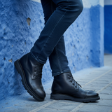 Bottines 9115 Mavro Noir - Chefchaouen