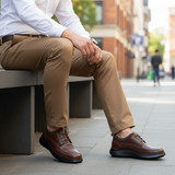 Elite Marron - Urban Bench Sitting Bent Leg Natural