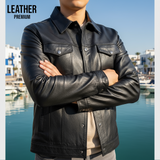 Ferano | Jacket Cuir Noir