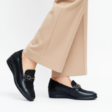 Fivra noir pantalon beige