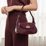 9202sc Layali Cuir Bordeaux