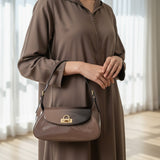 9202sc Layali Cuir Marron Noir