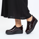 Liora bordeaux djellaba noire