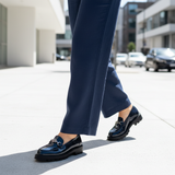 601F Lodie Cuir Bleu - SANTIAGO®