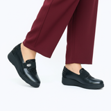 Loxa noir djellaba bordeaux