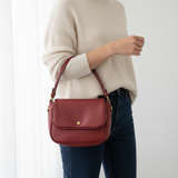 Najmat Cuir Rouge casual wear cream knit dark jeans