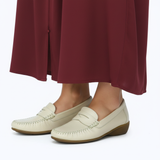 Padsy beige djellaba bordeaux