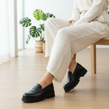 225F Rivla Cuir Noir Mat - SANTIAGO®