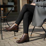 Sandales marron café