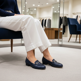 738F Senflo Cuir Bleu - SANTIAGO®