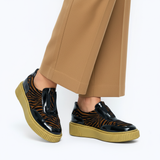 Tirra camel zèbre pantalon camel