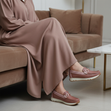V1 — Djellaba Rose / Velvet Sofa