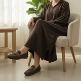 V2 — Djellaba Marron / Accent Chair