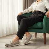 V4 — Formal Beige / Black Trousers