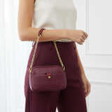 9206SC Alina Cuir Bordeaux
