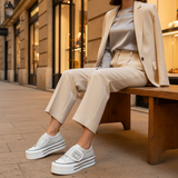 V4 — Ravelle Blanc Cassé | City Chic | Shopping Street Bench