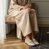 941F Mezia Cuir Beige - SANTIAGO®
