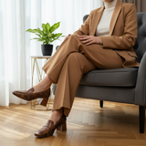797F Elabia Cuir Camel - SANTIAGO®