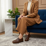 390F Céline Cuir Camel - SANTIAGO®