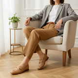 941F Mezia Cuir Camel - SANTIAGO®