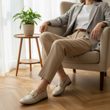 941F Mezia Cuir Beige - SANTIAGO®